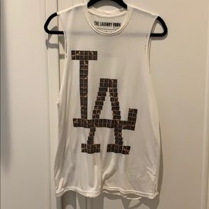 Oversized tank top! Super cute!